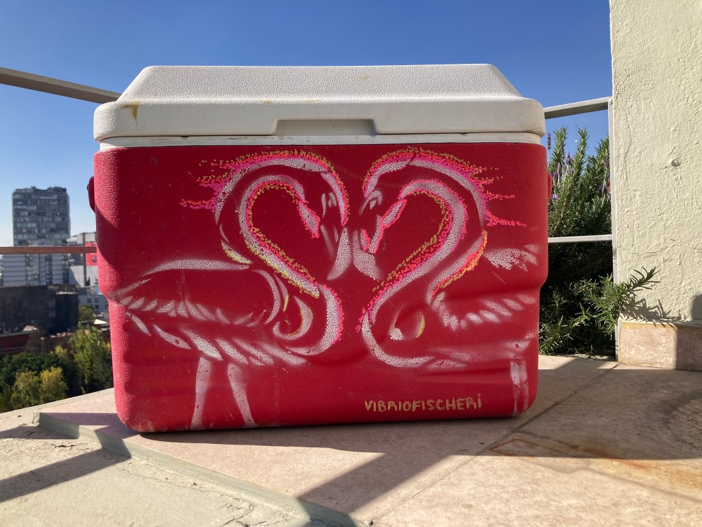 Hielera Flamingos
