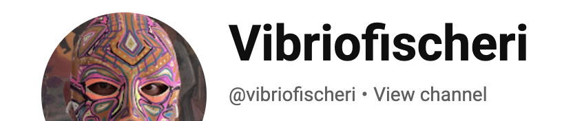 YouTube — chaîne Vibriofischeri